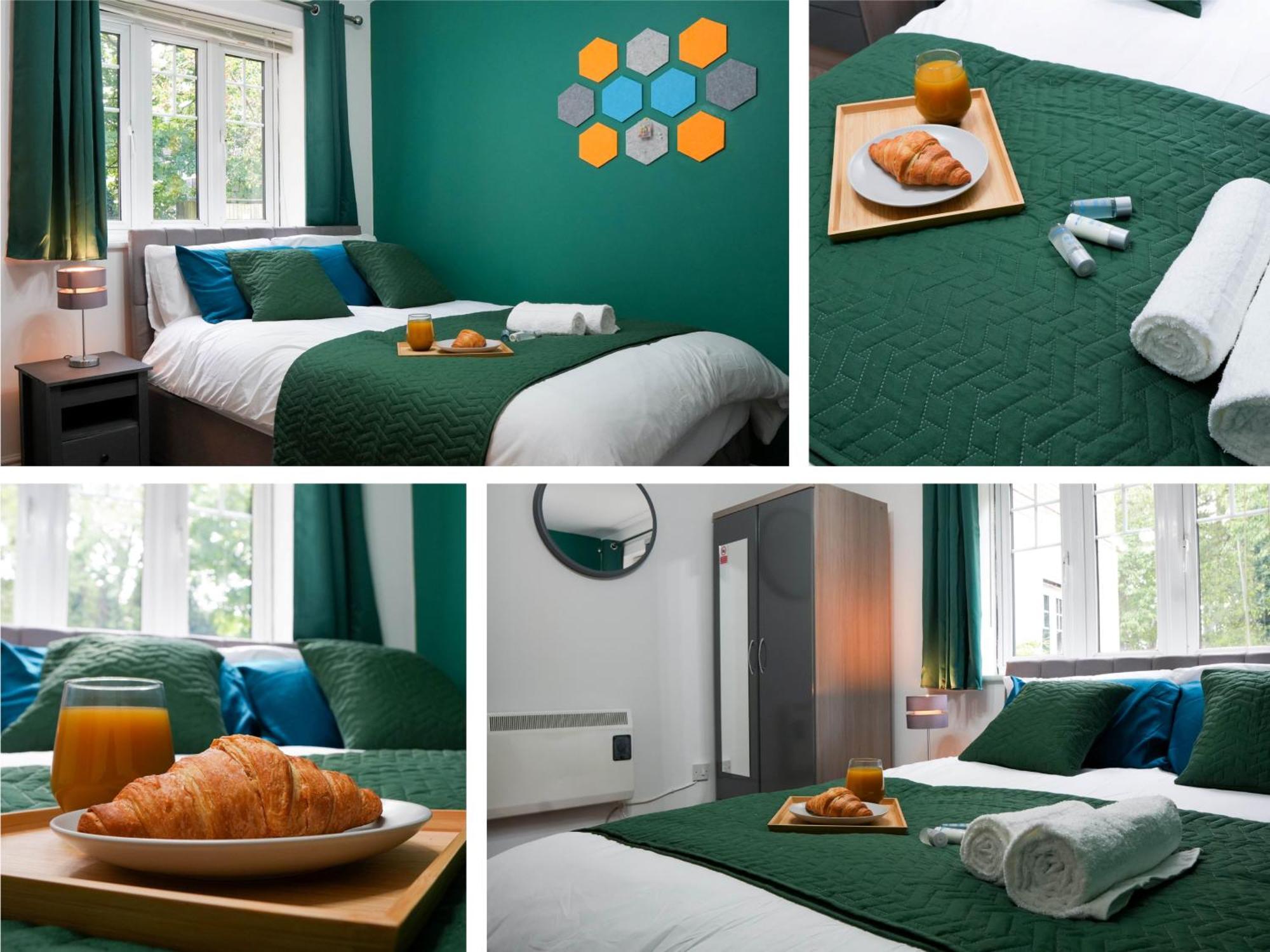 Whole 2-Bed Apartment - Contractors, Professionals, Ulez Free, Free Parking, B'Ham City 10Mins Birmingham Exteriör bild
