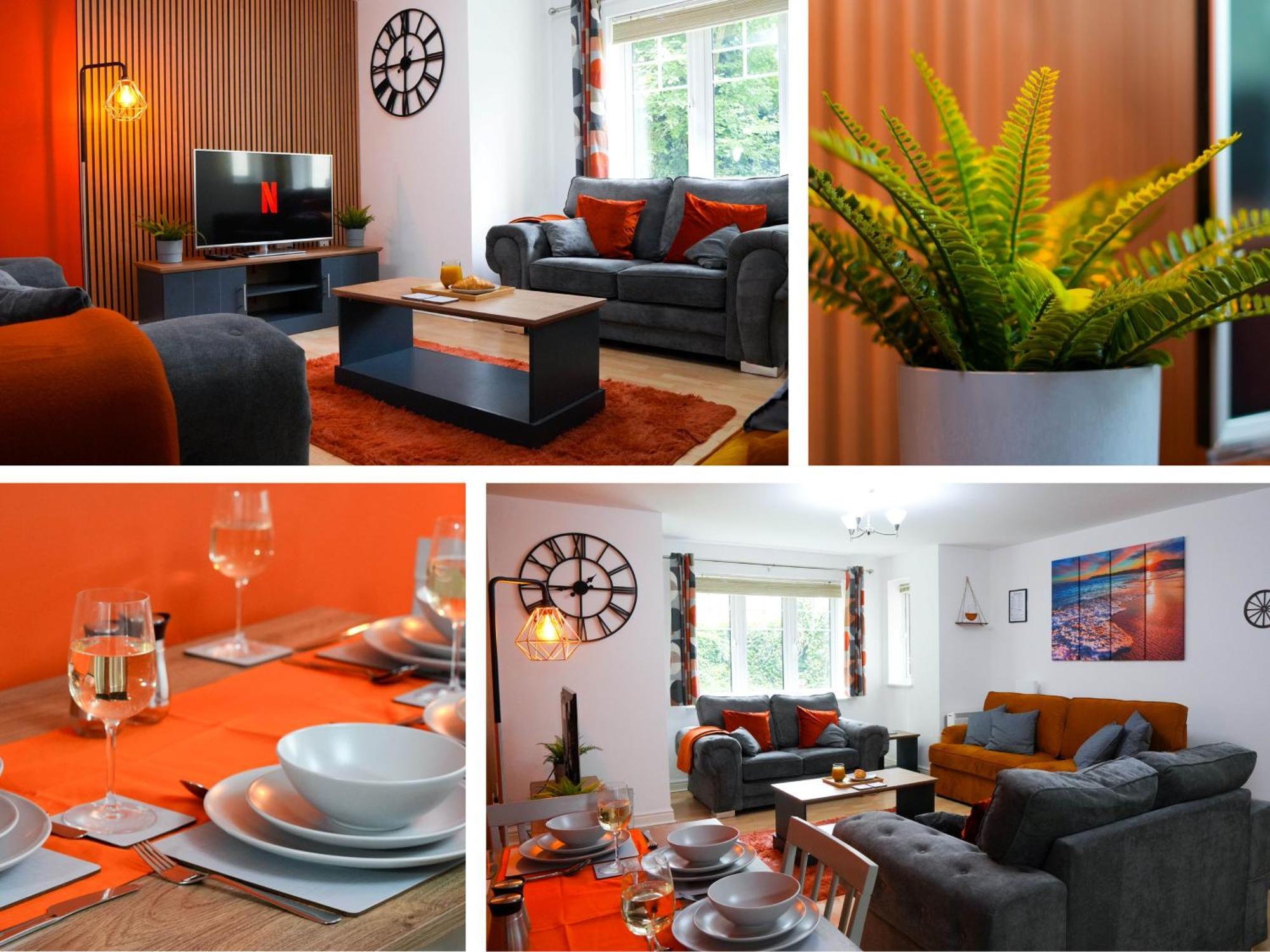 Whole 2-Bed Apartment - Contractors, Professionals, Ulez Free, Free Parking, B'Ham City 10Mins Birmingham Exteriör bild